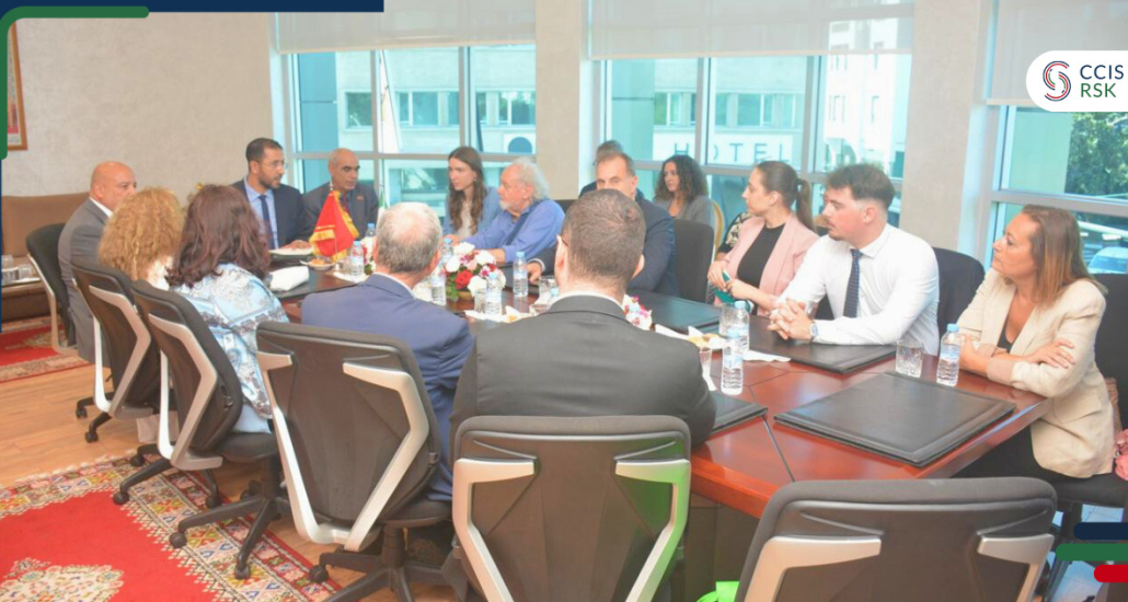 Rencontre institutionnelle entre la Chambre de Commerce, d’Industrie et de Services de la Région de Rabat-Salé-Kénitra et une délégation italienne de Sicile et de Venise.