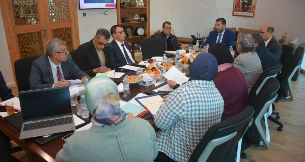 غرفة التجارة والصناعة والخدمات لجهة الرباط - سلا – القنيطرة تعقد اجتماعا لمكتبها المسير.