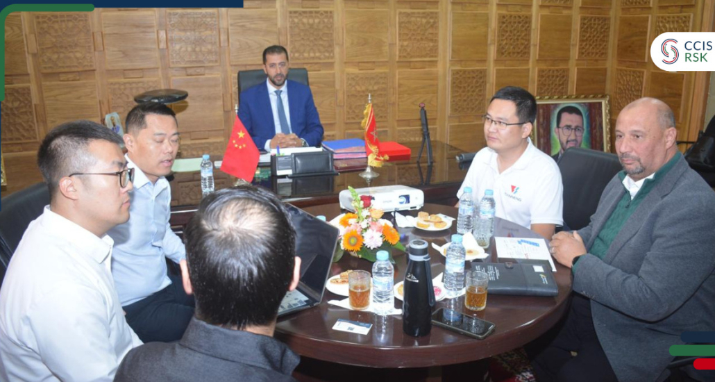 Réunion de travail stratégique entre Tianneng Group et la CCIS-RSK pour le développement en Afrique du Nord.