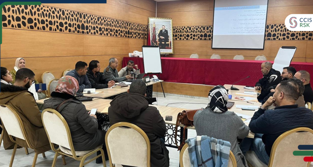 ورشة عمل حول النضج الرقمي.