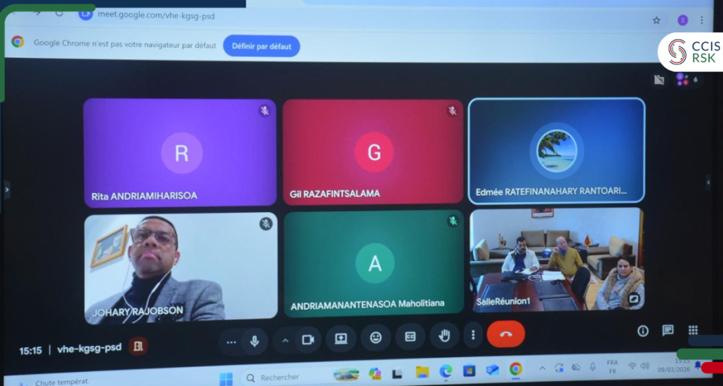 Webinaire de coordination Maroc–Madagascar : une étape clé franchie vers le Forum Économique et le Salon VOATRA d’Avril 2026 .