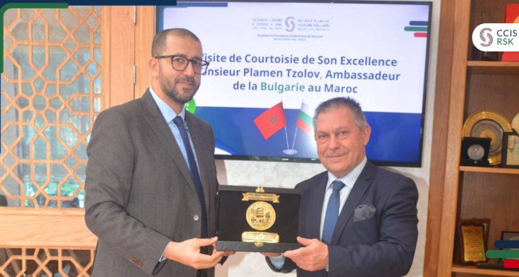 Visite de courtoisie de Son Excellence Monsieur Plamen Tzolov, Ambassadeur de la République de Bulgarie au Maroc.