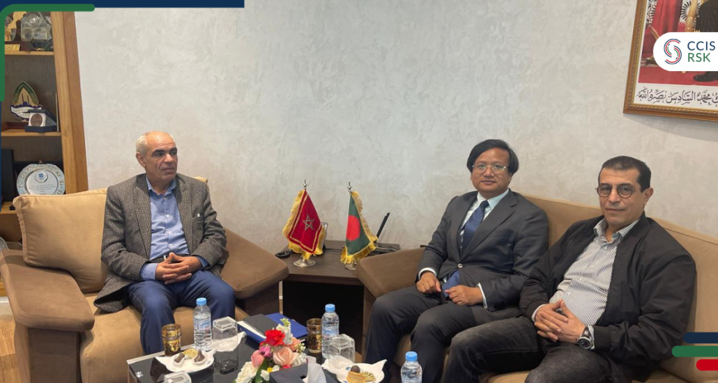 Séance de travail  pour renforcer les liens commerciaux entre le Maroc et la République populaire du Bangladesh.