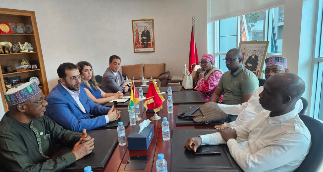 La CCIS-RSK et la CCIAG scellent l'axe Rabat-Conakry au nom de la Coopération Sud-Sud.