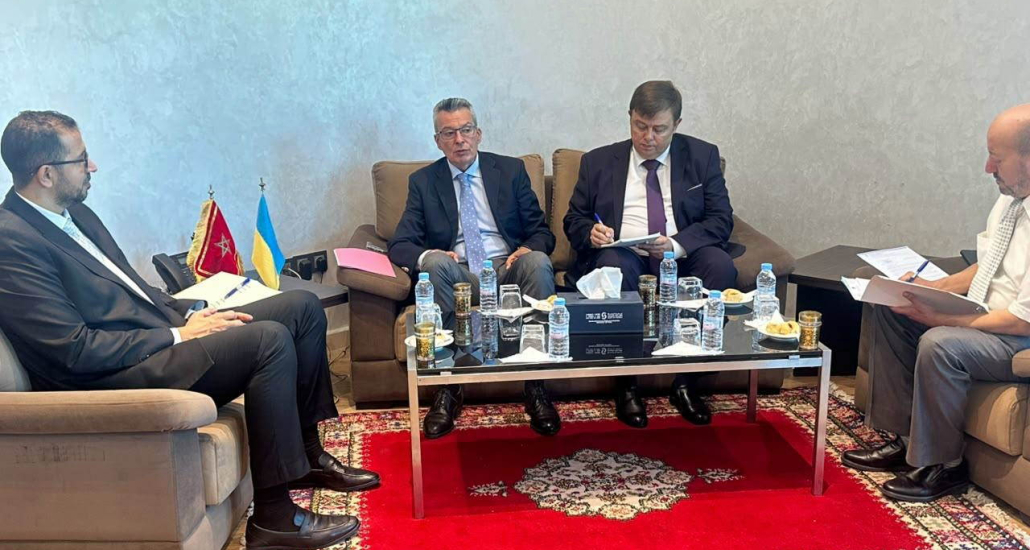 CCISRSK - Ambassade d'Ukraine au Maroc : Cap sur l'opérationnalisation du Conseil d'Affaires Maroco-Ukrainien.